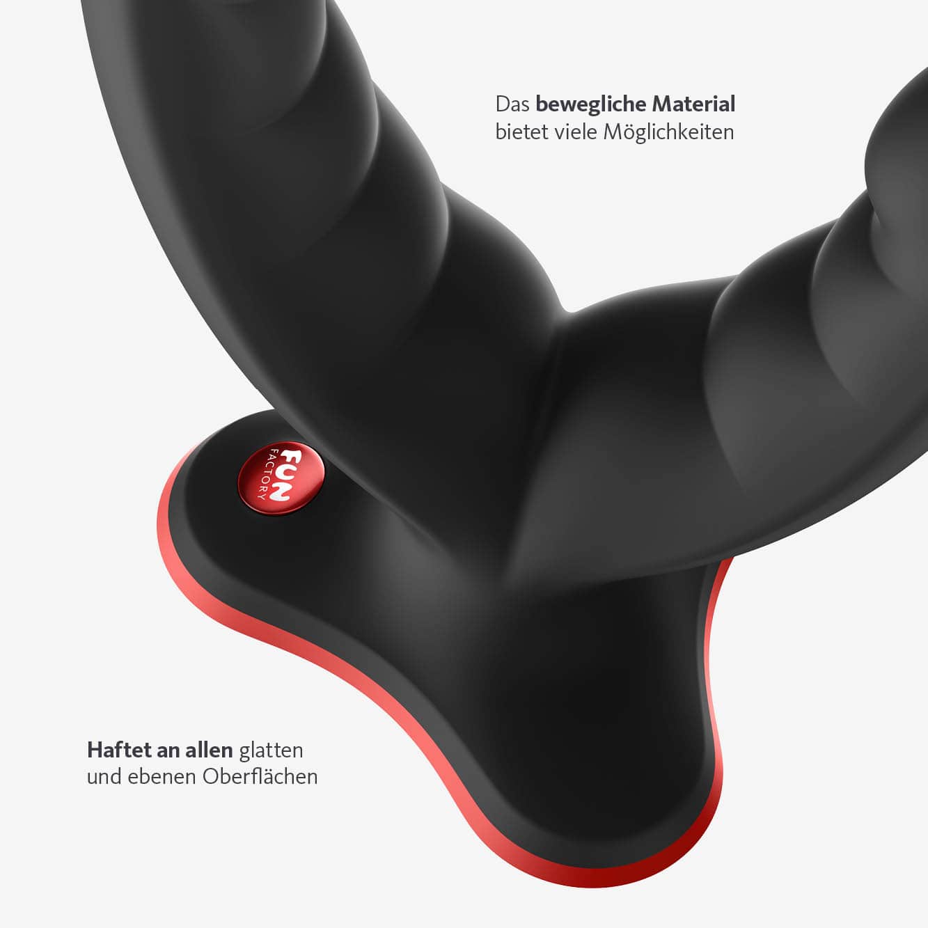 FUN FACTORY | RYDE Grinding Dildo Black USP