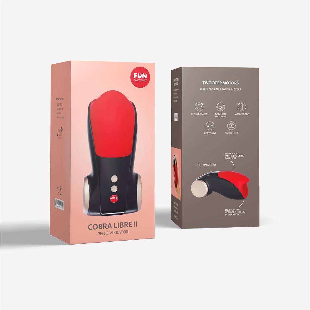 FUN FACTORY - Penis Head Vibrator COBRA LIBRE II