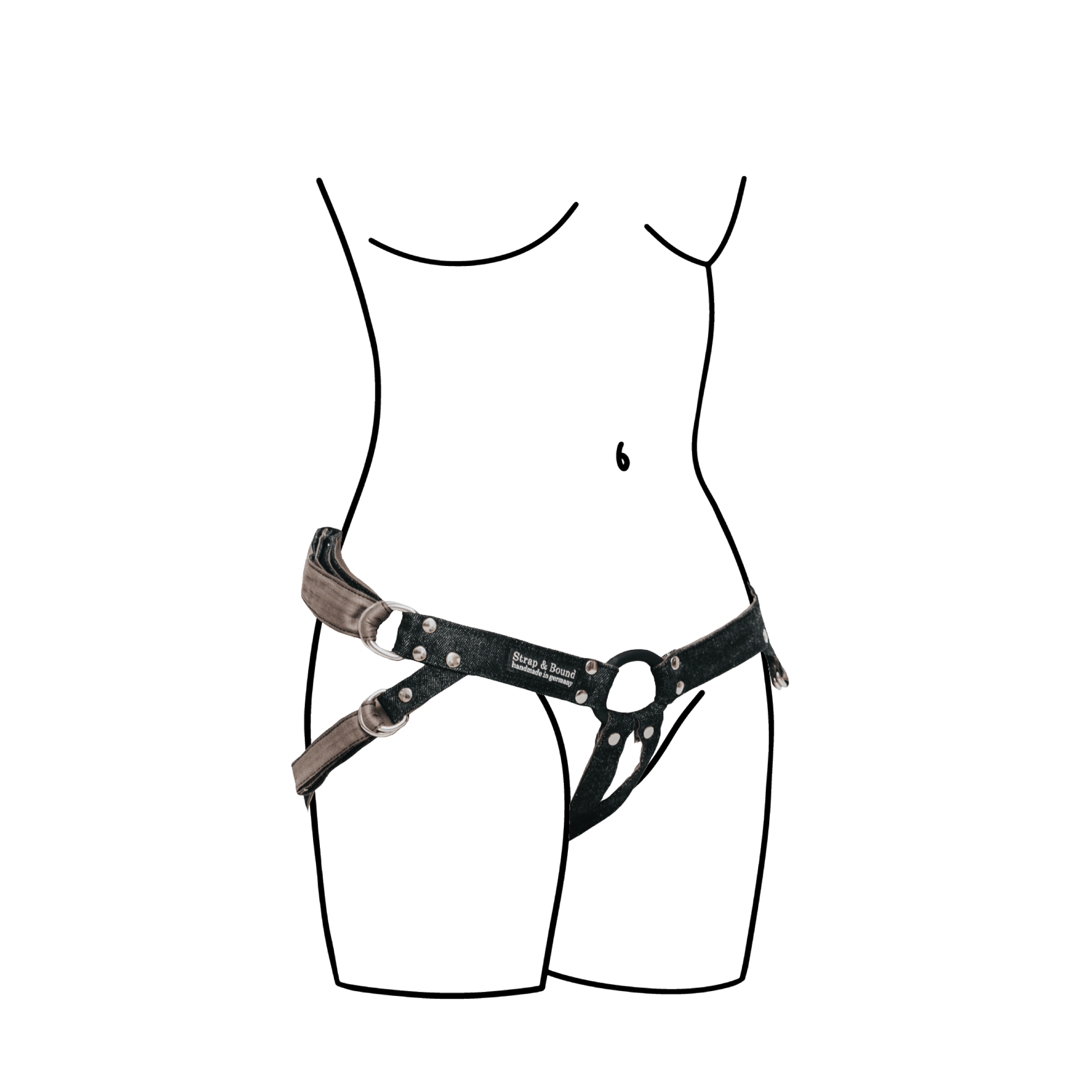 FUN FACTORY - STRAP & BOUND HARNESS