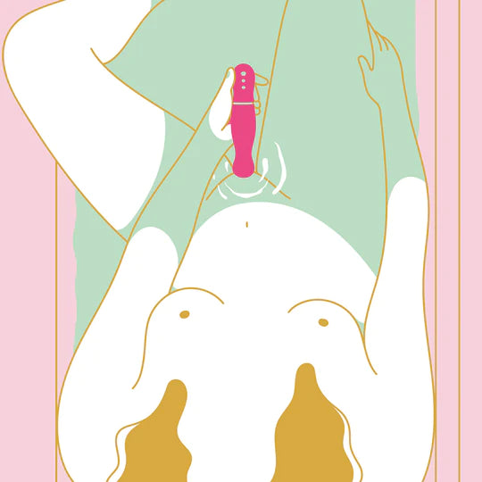 Woman using Pulse Vibe SUNDAZE in bath tub