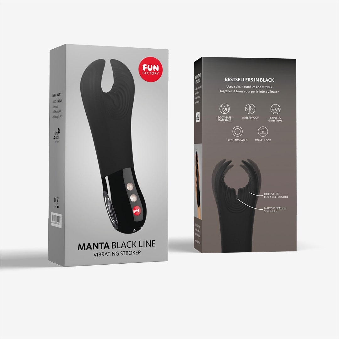 FUN FACTORY - Penis Vibrator MANTA