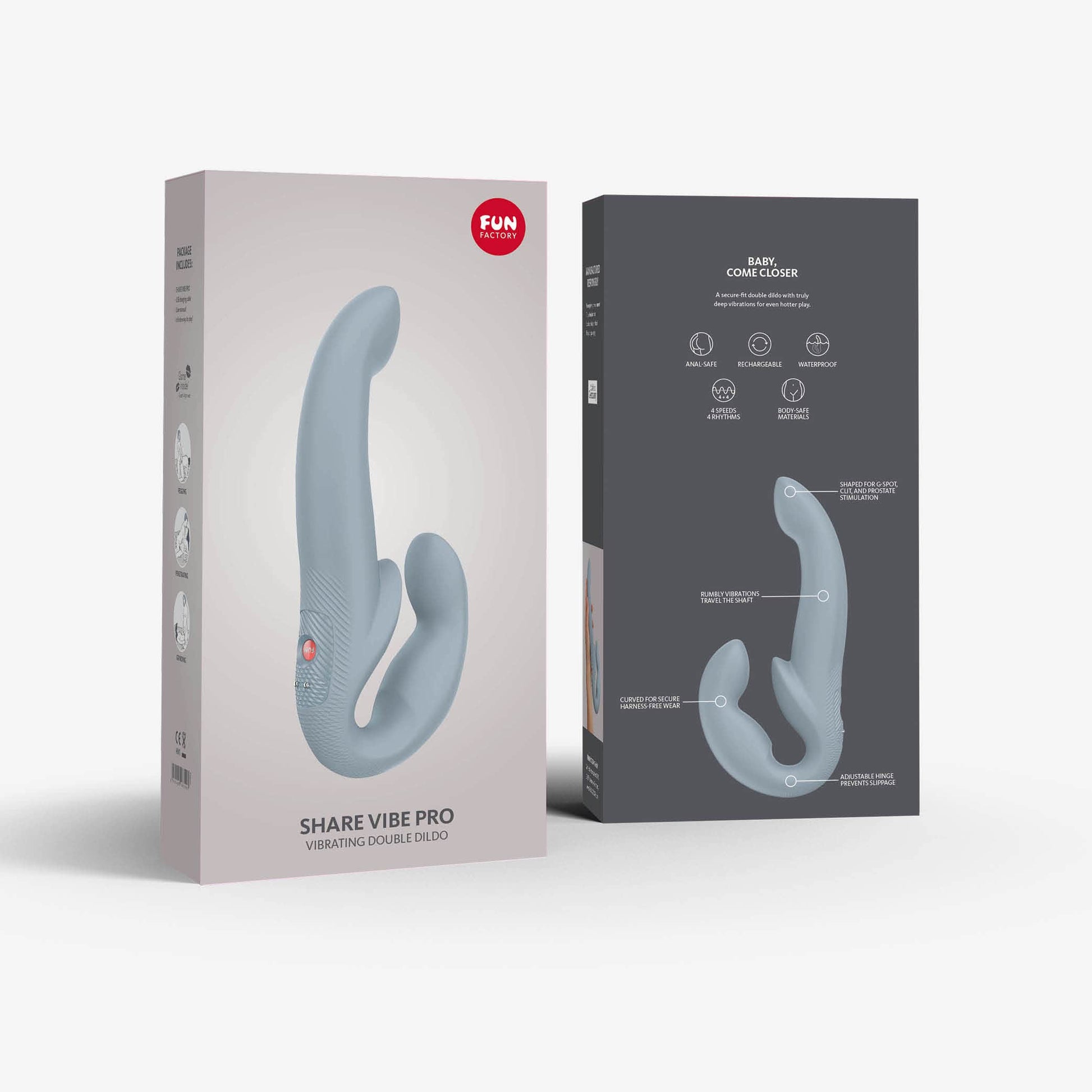 SHARE VIBE PRO | Double Vibrator | FUN FACTORY SHARE VIBE PRO | Double Vibrator | FUN FACTORY
